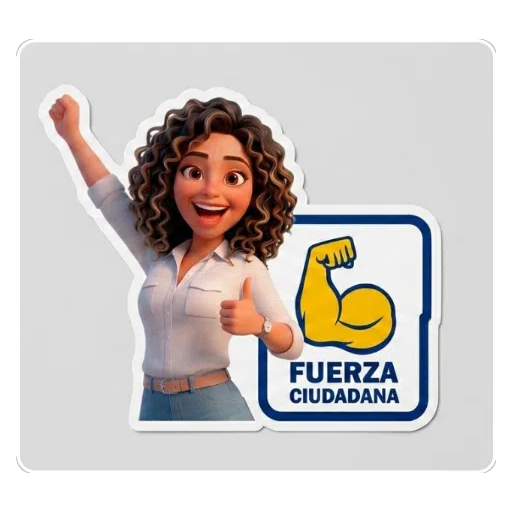 Sticker oficial de Karin Acevedo 2